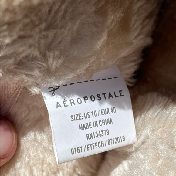 🔥 Aeropostale Size 10 Faux Suede Cuffed Boots - Picture 5 of 5